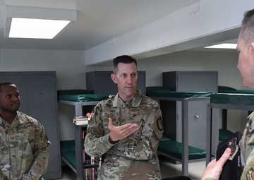Keesler's new commander receives 81st MSG immersion tour