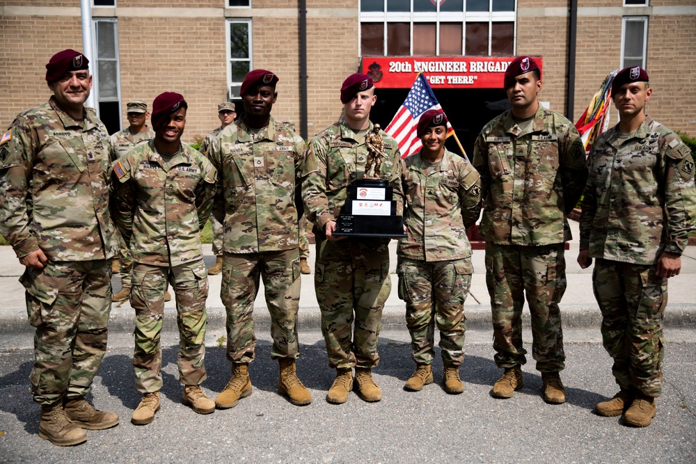 27th Engineer Battalion Wins the 20th Engineer Brigade Best Squad Competition