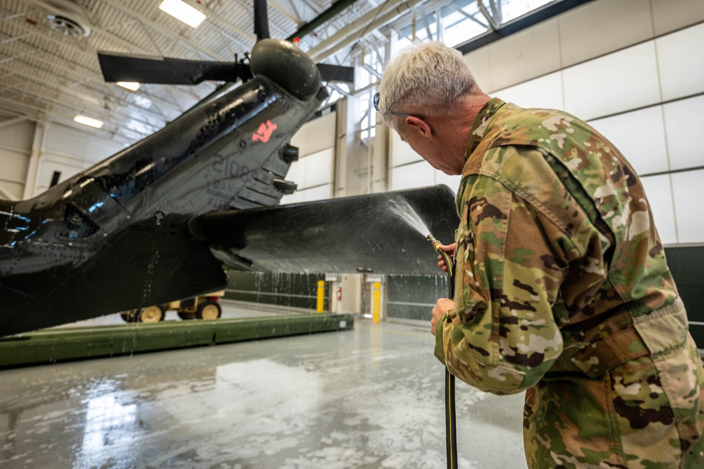 UH-60M Helicopter Wash