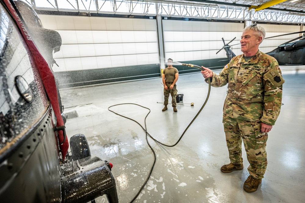 UH-60M Helicopter Wash