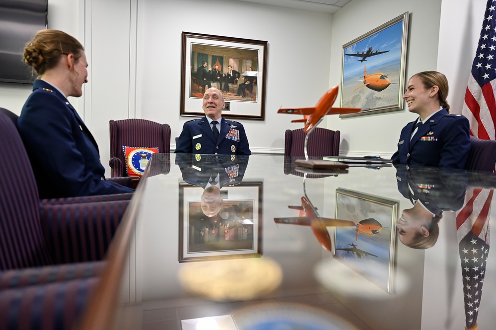 VCSAF Allvin hosts cadet of the year ceremony