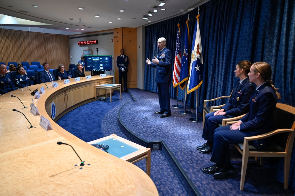 VCSAF Allvin hosts cadet of the year ceremony