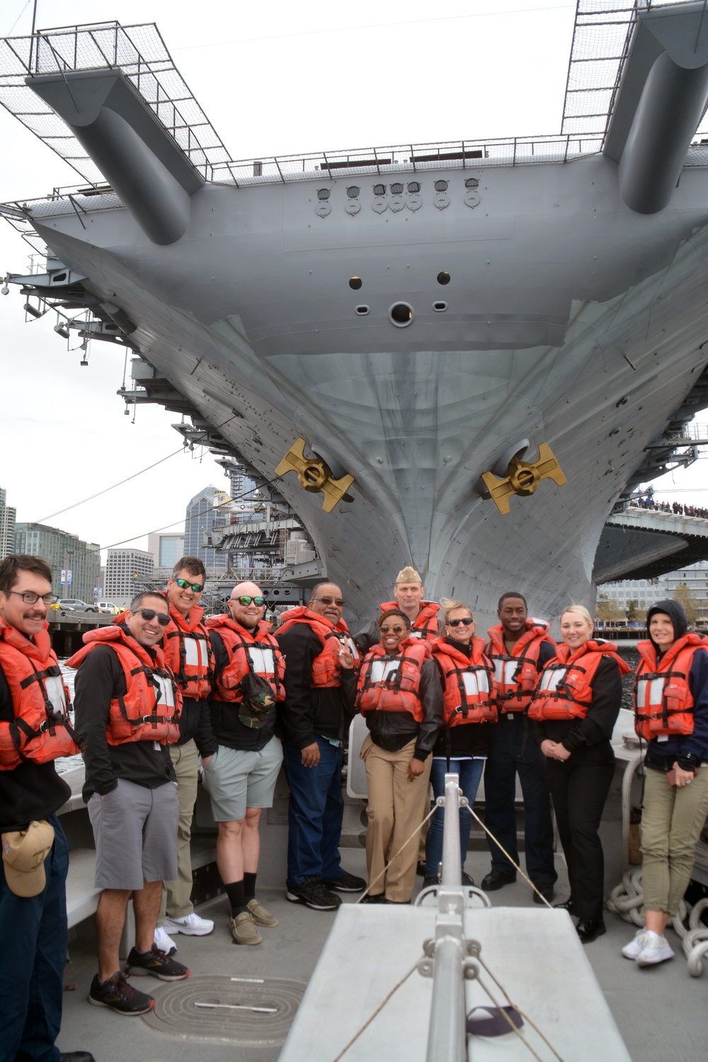 Educators from landlocked states get a tour of the Navy in San Diego