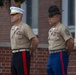 MCAS Beaufort Marines awarded during MCRD PI morning colors