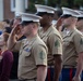 MCAS Beaufort Marines awarded during MCRD PI morning colors