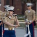 MCAS Beaufort Marines awarded during MCRD PI morning colors