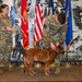 Security Forces Military Working Dog K9 Mika Retires 10 April 2023 JBSA-Lackland
