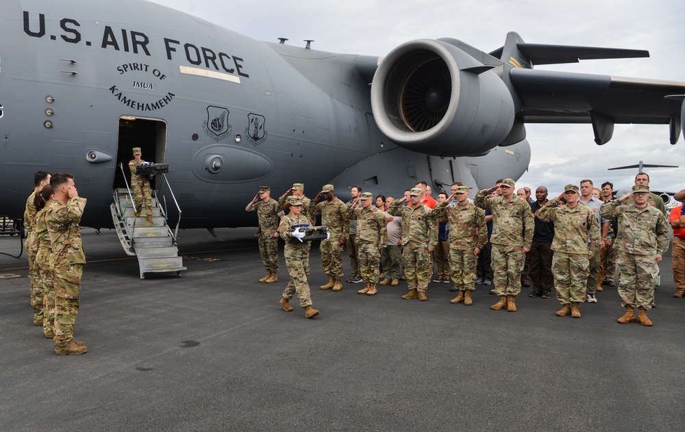 DPAA Personnel Conduct Honorable Carry