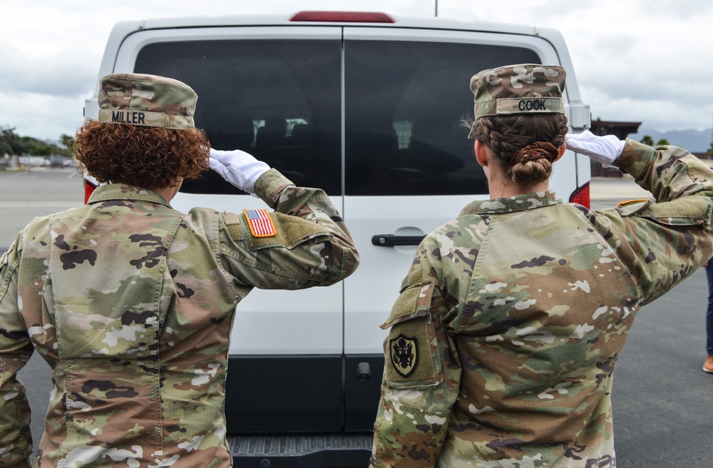 DPAA Personnel Conduct Honorable Carry