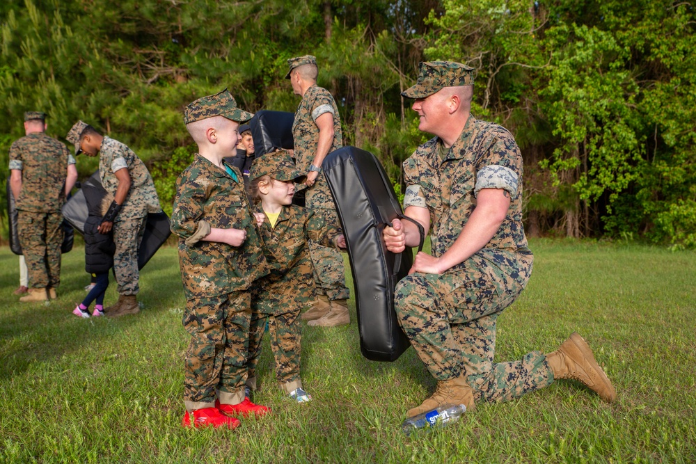 MWSS-273 hosts a Bring your Mini-Marine to Work Day