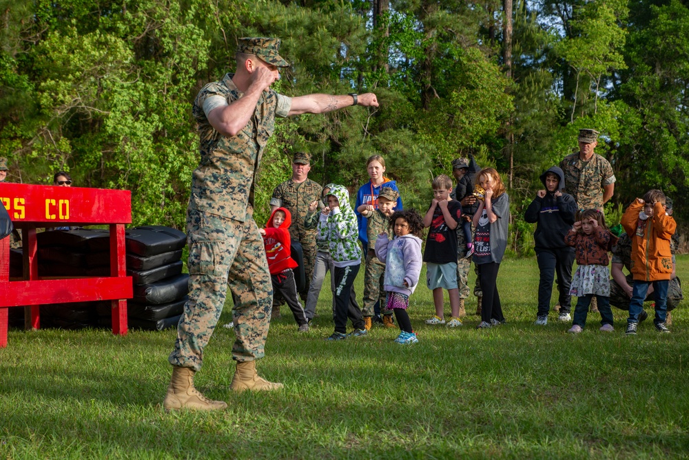 MWSS-273 hosts a Bring your Mini-Marine to Work Day