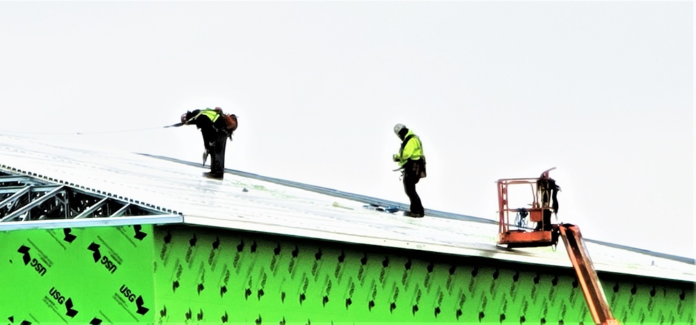 April 2023 construction operations of $11.96 million transient training brigade headquarters at Fort McCoy