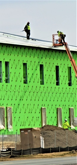 April 2023 construction operations of $11.96 million transient training brigade headquarters at Fort McCoy