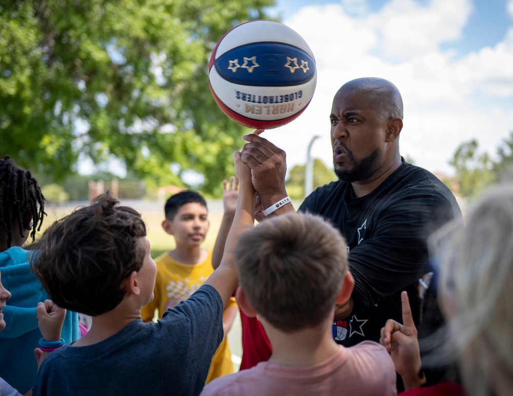 Harlem Globetrotters experience a day in the life at MacDill