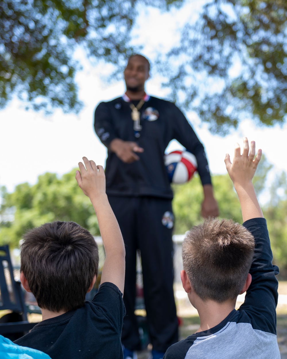 Harlem Globetrotters experience a day in the life at MacDill