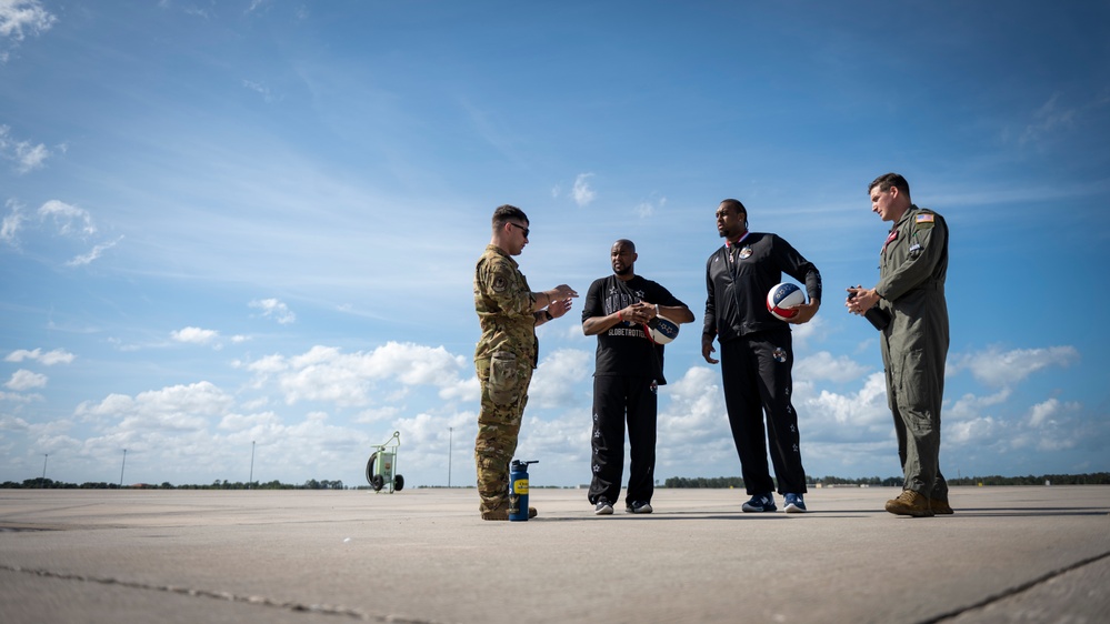 Harlem Globetrotters experience a day in the life at MacDill