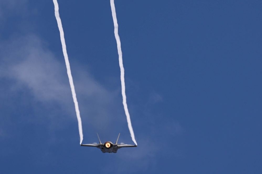 F-35A Lightning II Night Fly at the 33rd FW