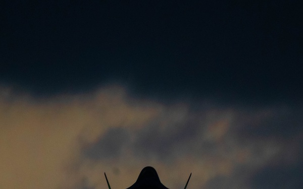 F-35A Lightning II Night Fly at the 33rd FW