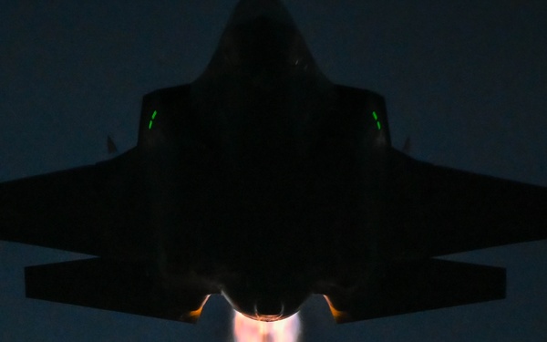 F-35A Lightning II Night Fly at the 33rd FW