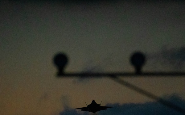 F-35A Lightning II Night Fly at the 33rd FW