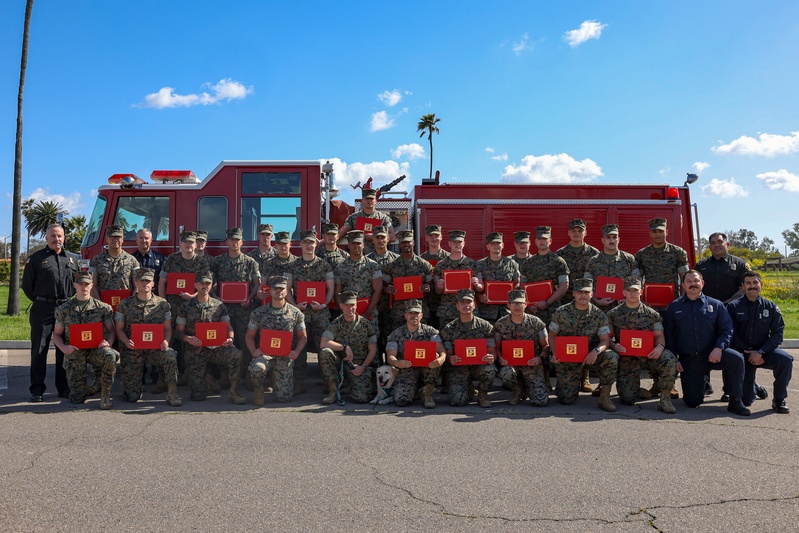 Fighting on a New Front: MCAS Miramar boasts Corps’ First Wildland Firefighting Crew