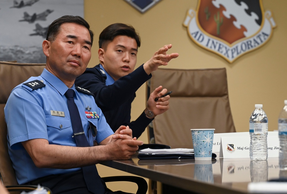 Republic of Korea Air Force visit to AFTC HQ