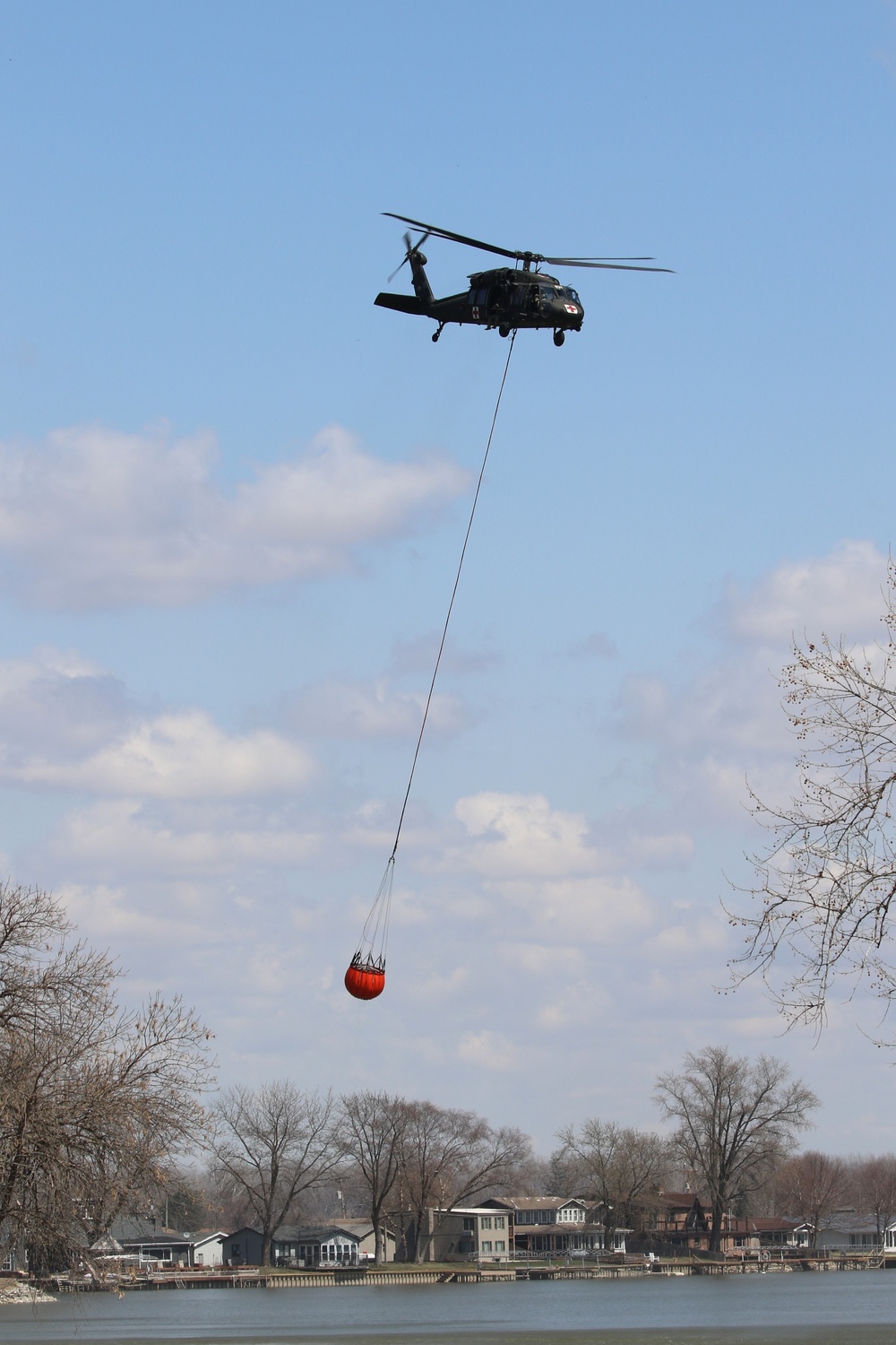 Lake Waconda bucket refill