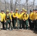 Nebraska National Guard Airmen and Soldier firefighters