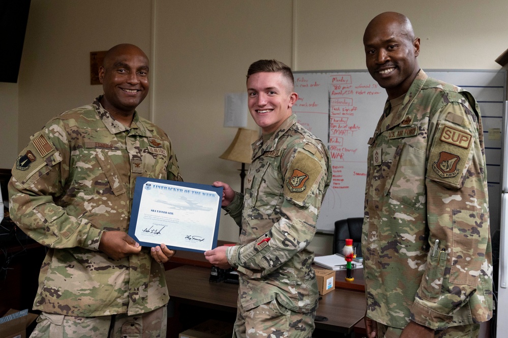 Linebacker of the Week: Senior Airman Tanner Geil