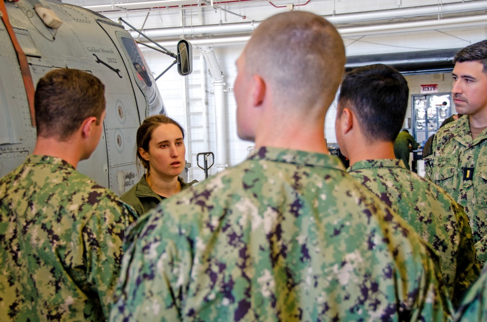 Future Naval Aviators Tour HSM-71