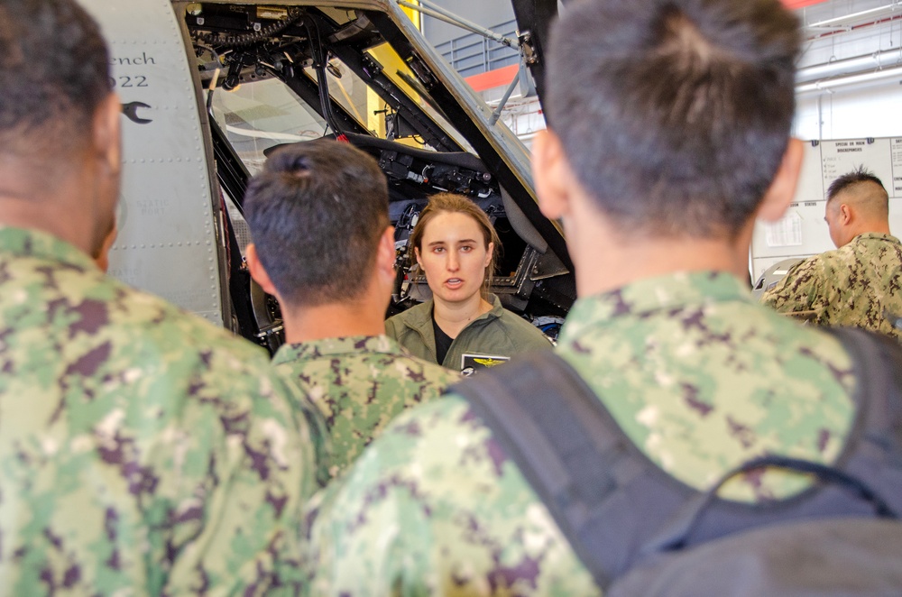 Future Naval Aviators Tour HSM-71