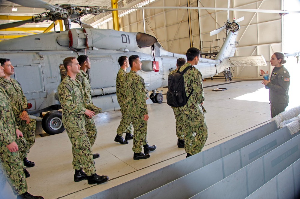 Future Naval Aviators Tour HSM-71