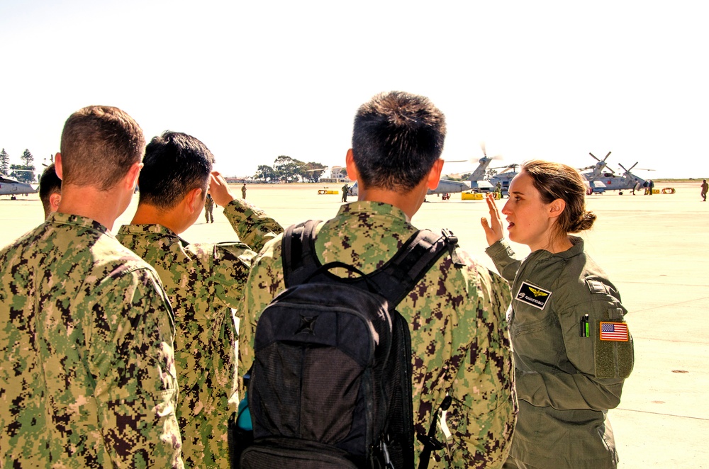 Future Naval Aviators Tour HSM-71