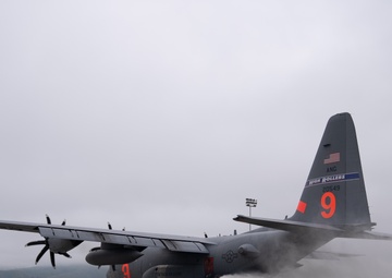 Aerial wildland fire training taking place this week at Channel Islands Air National Guard Station