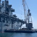 USS Boxer Installs Life Rafts