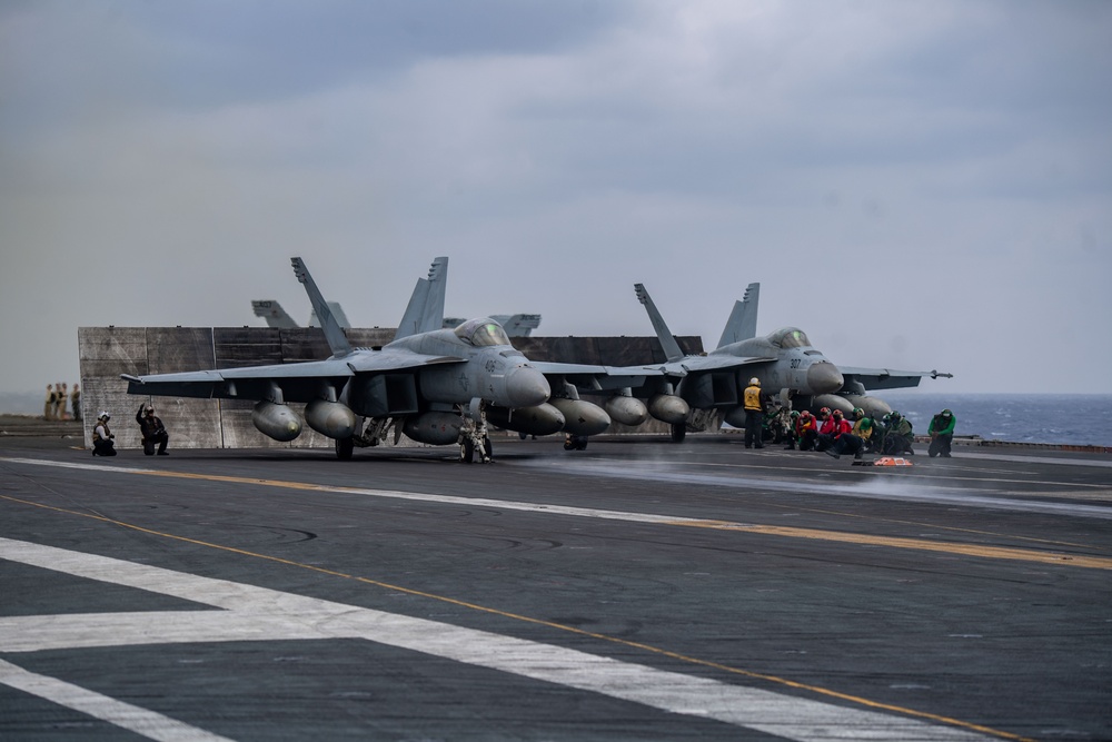 Nimitz Conducts Flight Operations