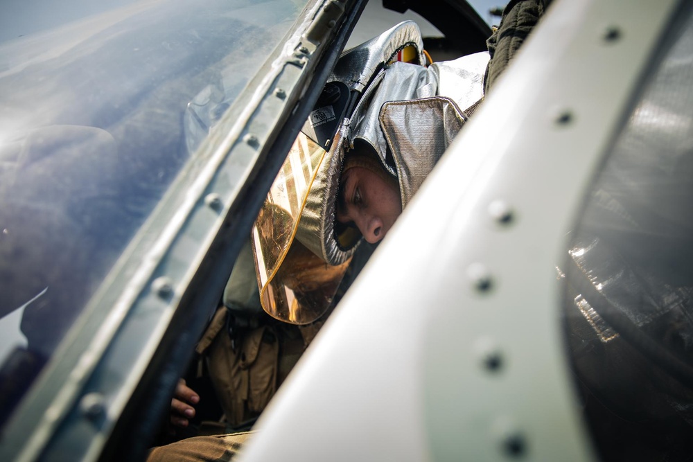 Bunker Hill Aviation Firefighting Drill