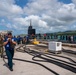 USS Annapolis departs Guam