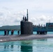 USS Annapolis departs Guam