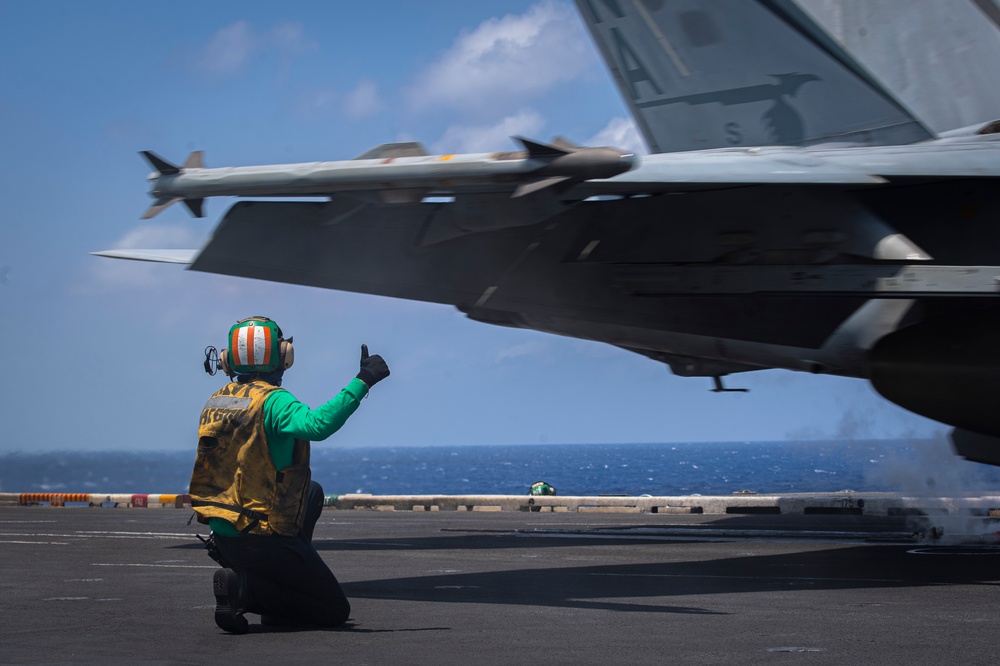 Nimitz Conducts Flight Ops