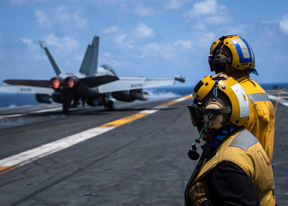 Nimitz Conducts Flight Ops