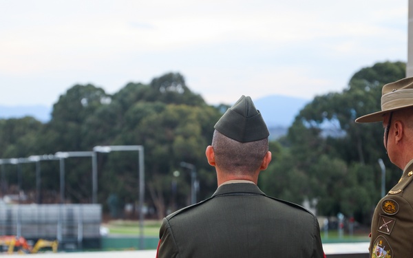 Marines with MRF-D 23.3 visit the Australian War Memorial