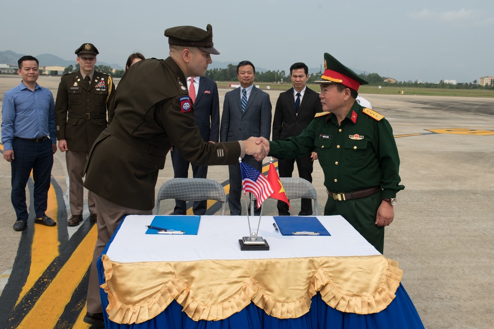 DPAA Conducts Repatriation Ceremony in Vietnam