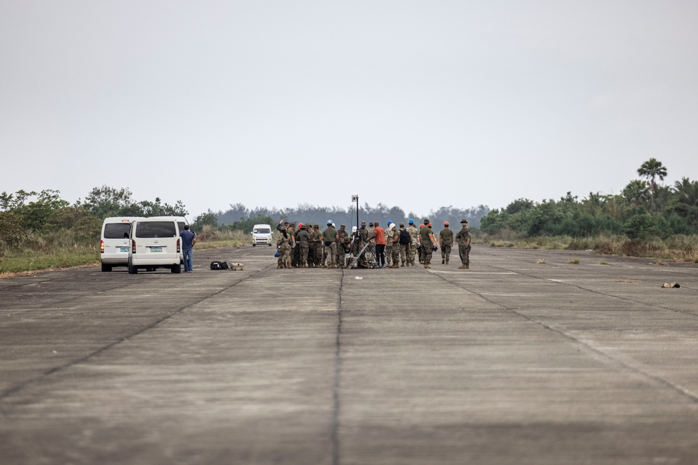 CJLOTS fill a SUBMAT and rehearse for offload in Preparation for Balikatan 23