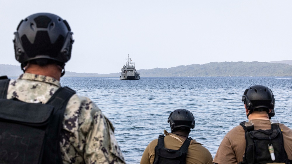CJLOTS fill a SUBMAT and rehearse for offload in Preparation for Balikatan 23