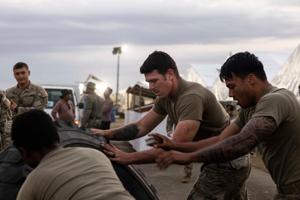 DVIDS - Images - CJLOTS fill a SUBMAT and rehearse for offload in ...