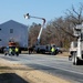 Continuing making history: Contractors move last two World War II-era barracks to new locations