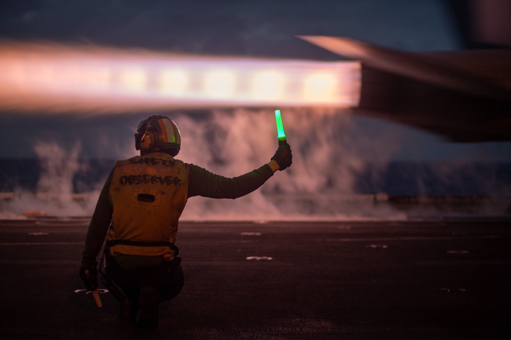 Nimitz Conducts Flight Operations