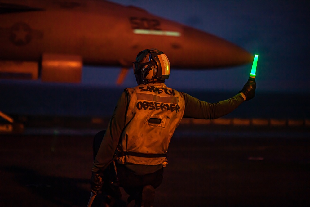 Nimitz Conducts Flight Operations