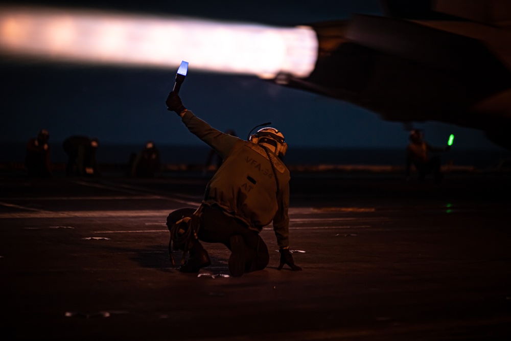 Nimitz Conducts Flight Operations